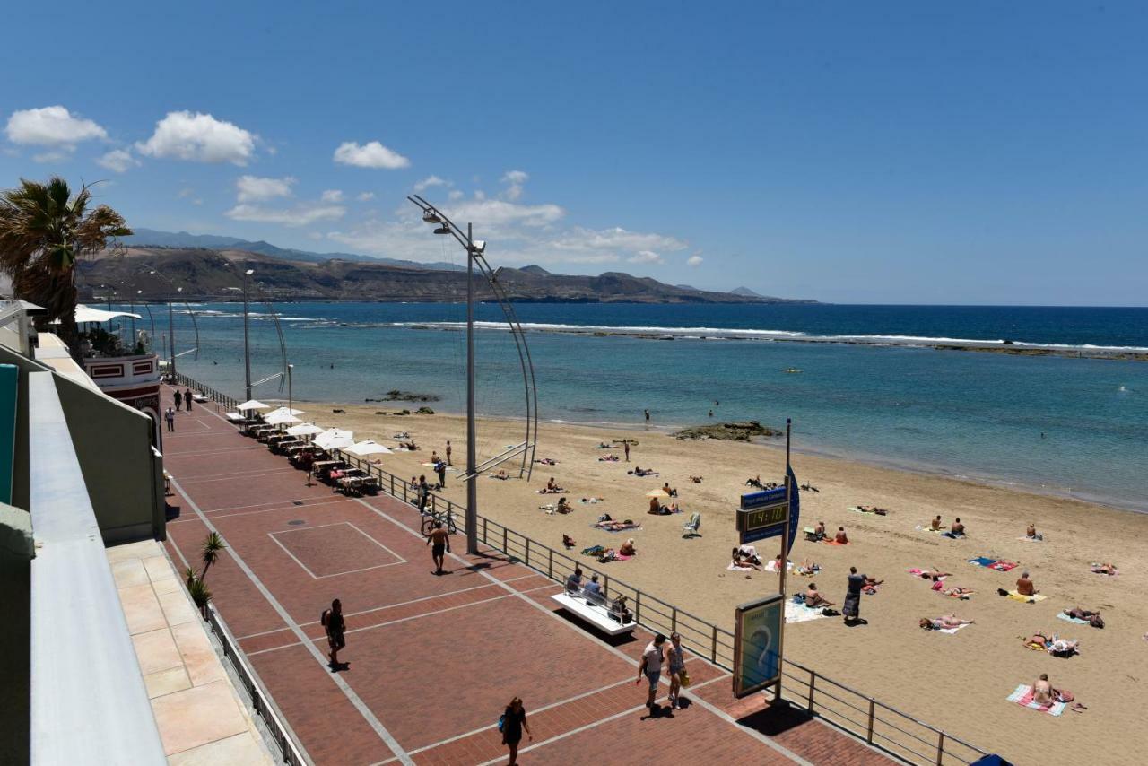 Apartamento Primera Linea Playa De Las Canteras ラスパルマス・デ・グランカナリア エクステリア 写真