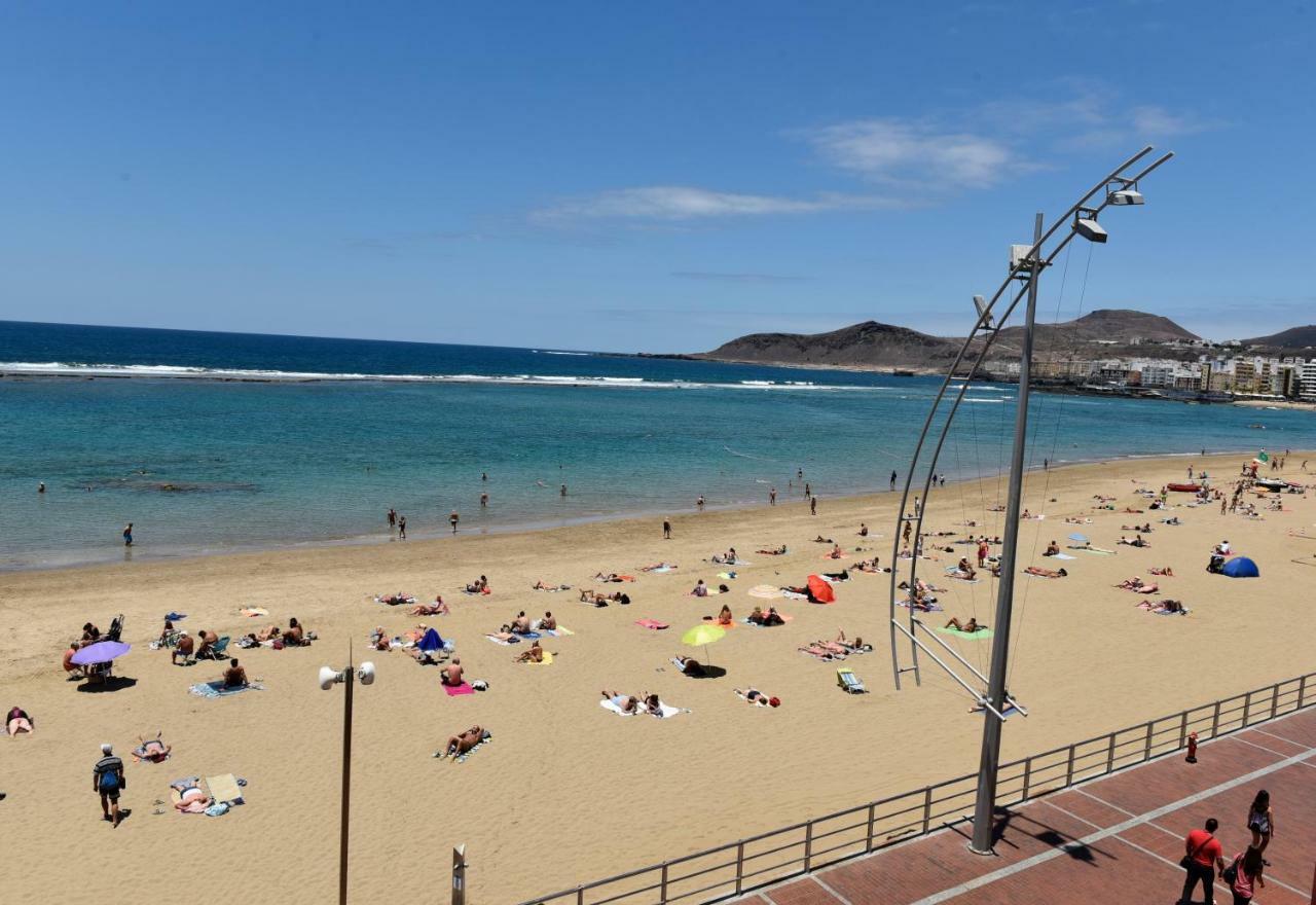Apartamento Primera Linea Playa De Las Canteras ラスパルマス・デ・グランカナリア エクステリア 写真